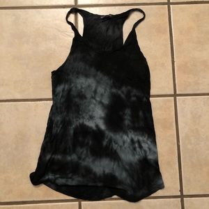 Black tank top